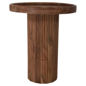 Холна маса Rajjeh Hm9692 акация масив в натурален цвят D50x60hcm