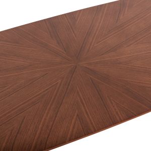 Холна маса Riner Hm9737 Mdf цвят орех 120x60x45hcm