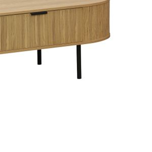 Холна маса Scandi Mdf в натурален цвят 118x60x44cм