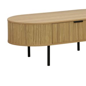 Холна маса Scandi Mdf в натурален цвят 118x60x44cм