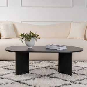 Coffee table Tabletod in black color 119x60x40cm
