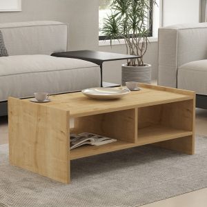 Холна маса Tiena в нюанс дъб 90x50x35см