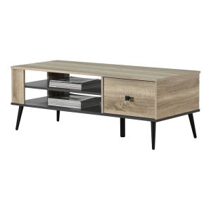 Coffee table Zezan in Sonoma-dark gray 120x51x44.5cm