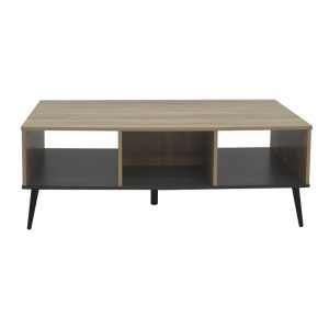Coffee table Zezan in Sonoma-dark gray color 121x60x44.5cm