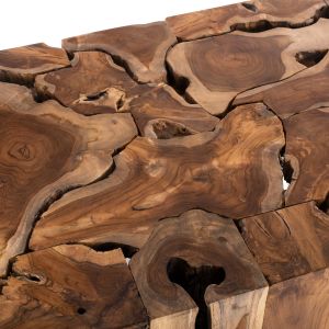 Холна маса масивно тиково дърво Naturally Hm9355 120x70x48