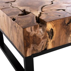 Холна маса масивно тиково дърво Naturally Hm9355 120x70x48