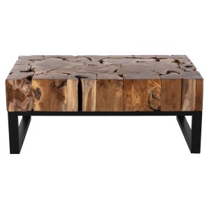 Холна маса масивно тиково дърво Naturally Hm9355 120x70x48