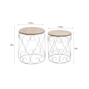Coffee table set of 2