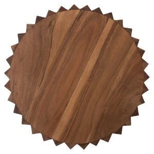 Холна помощна маса Sedge Naturally тропическа акация масив в натурален цвят D40x50hcm Hm9696