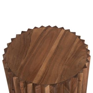 Холна помощна маса Sedge Naturally тропическа акация масив в натурален цвят D40x50hcm Hm9696