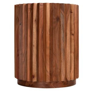 Холна помощна маса Sedge Naturally тропическа акация масив в натурален цвят D40x50hcm Hm9696