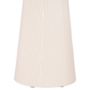 Холни маси 2бр. комплект Duncan Hm21082 Mdf в крем бяло и керамичен плот Φ80cm &amp; Φ45cm