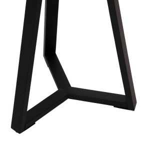 Холни маси 2бр. комплект Rocket Hm21090.01 Mdf в цвят сив мрамор Φ80cm &amp; Φ45cm