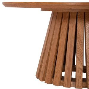 Холни маси 2бр. комплект Talbert Hm21083 Mdf в цвят натурално дърво Φ80cmφ45cm