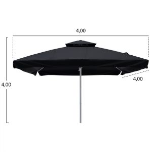 Umbrella Alu telescopic 4x4x2.95-4μ Hm6031
