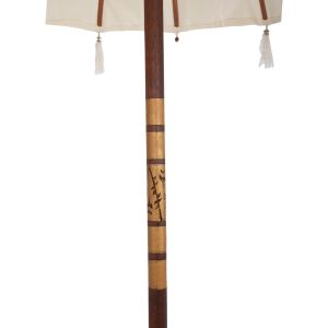 Umbrella without base in ivory color D200cm Hm6034