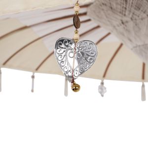 Umbrella without base in ivory color D200cm Hm6034