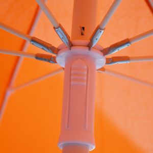 Fiberglass beach umbrella Rays 2 m Hm6015.02 orange