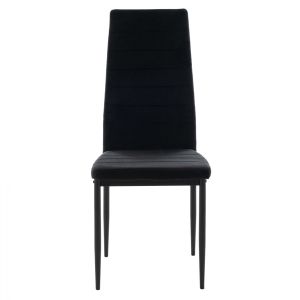 Black plush chair Hm0037,34