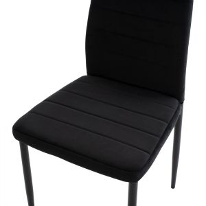 Black plush chair Hm0037,34