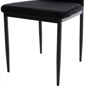 Black plush chair Hm0037,34