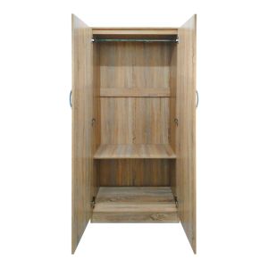 Four-wing wardrobe Athos - Sonoma 160x42x180cm