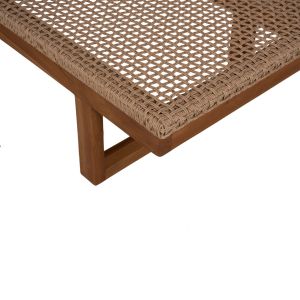 Chaise longue Patron solid teak wood Hm5993 191x65x86hcm