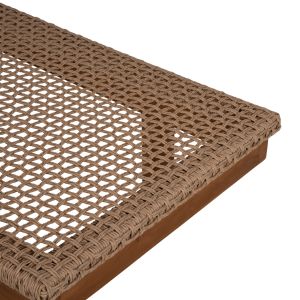 Chaise longue Patron solid teak wood Hm5993 191x65x86hcm