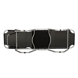 Aluminum chaise longue Waldo black 195x53-60x30cm Hm5071.90