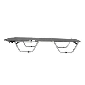 Chaise longue aluminum gray 60x195x30cm Hm5071,10