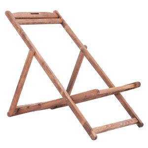 Walnut beech chaise longue Hm5798.01 beach/garden