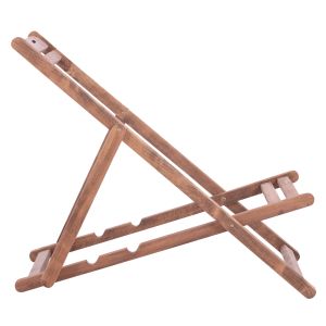 Walnut beech chaise longue Hm5798.01 beach/garden