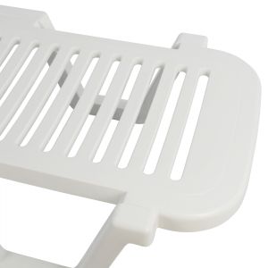 Beach lounger, plastic, relaxation, 70x190x36cm