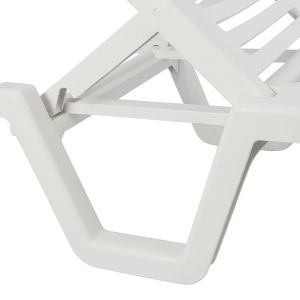 Beach lounger, plastic, relaxation, 70x190x36cm