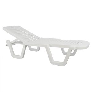 Beach lounger, plastic, relaxation, 70x190x36cm