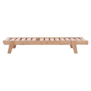 Chaise lounge Swedish solid wood Samos 67x200x83cm Hm11643