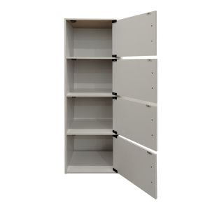 Cabinet Gabino I with column in white 40x34.5x120cm