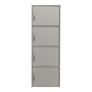 Cabinet Gabino I with column in white 40x34.5x120cm