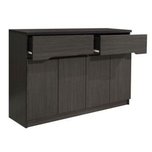 Cabinet Hm2234,01 2 Zebrano 120x40x80