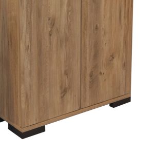 Yven cabinet made of melamine, oak color 65x32x83cm