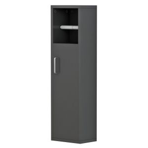 Шкаф за баня Damien Hm9025.11 меламин в цвят антрацит 20x13x70hcm.