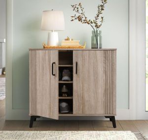 Shoe cabinet Board Sonoma Color 75x32x69cm
