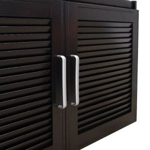 Crispy shoe cabinet, wenge color