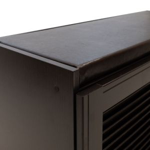 Crispy shoe cabinet, wenge color