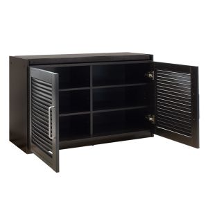 Crispy shoe cabinet, wenge color