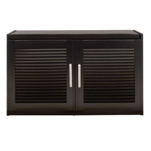 Crispy shoe cabinet, wenge color