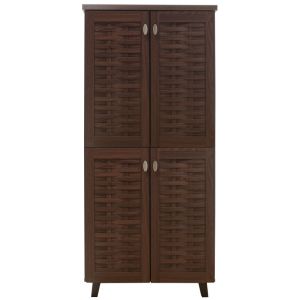 Mantam shoe cabinet walnut color