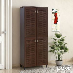 Mantam shoe cabinet walnut color