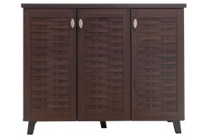 Mantam shoe cabinet walnut color