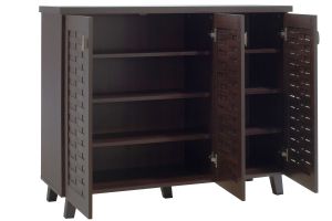 Mantam shoe cabinet walnut color